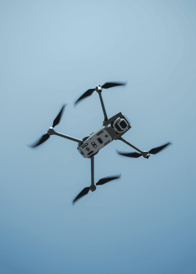Drone in the sky image
